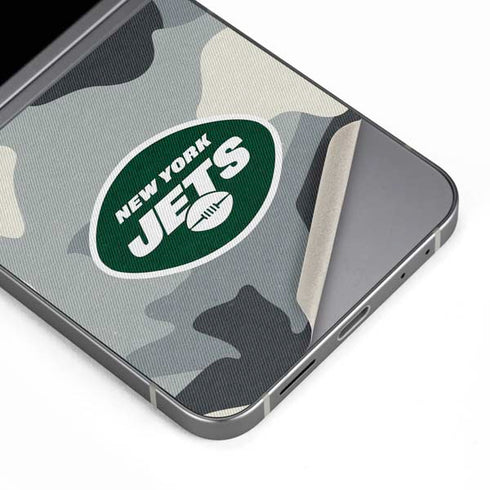 NFL New York Jets Camo Galaxy Z Flip6 Skin